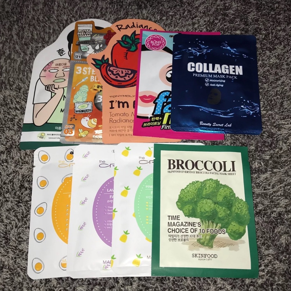 9 New Korean Face Masks